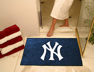 Logo Fan Mat  Yankees