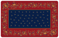 Blue Chintz Mat