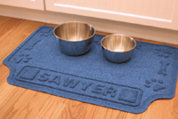 Drool Hog Paws & Bones Personalized Placemat