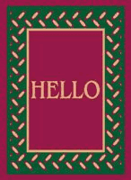Greeting Classic Impressions Mat