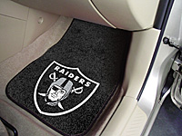 Logo Fan Mat Oakland Raiders