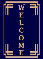 Greeting Classic Impressions Mat