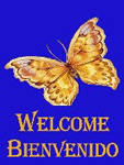 Bilingual Greeting 3' x 4' Classic Mat