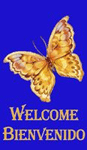 Bilingual Greeting 3' x 5' Classic Mat