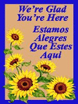 Bilingual Greeting 3' x 4' Classic Mat