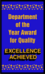 Department of the Year Award Mat