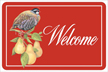 Patridge Welcome Mat