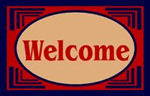 Greeting Classic Impressions Mat