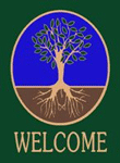 Greeting Classic Impressions Mat