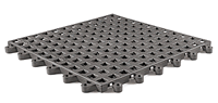 ErgoDeck™ Tile SOFT Open Grid, Charcoal
