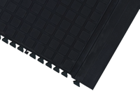 Slip-Resistant Linkable Grit Side Tile Floor Mat
