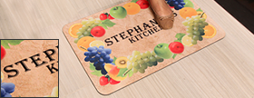 Pre-Printed Message Mats